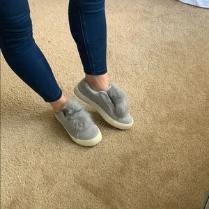 New York and Company Sneakers w/ Fur